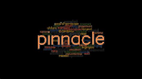 synonym of pinnacle|another word for tutelage.